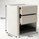 Ver imagem 2 de Mesa de Cabeceira Multifuncional Smart Innovare: Carregador por Indução, Led Automático e Soft Close