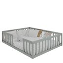 Ver imagem 1 de Cama Queen Montessoriana Cinza