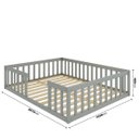 Ver imagem 3 de Cama Queen Montessoriana Cinza