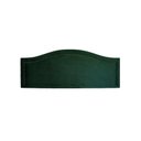 Ver imagem 2 de Cabeceira Casal Estofada para Cama Box Curva Luxo com Tachas 140x60cm Verde