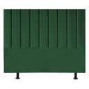 Ver imagem 1 de Cabeceira de Cama Queen Box Estofada 160 cm Karla Suede:Verde Musgo