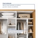 Ver imagem 4 de Closet Casal sem Portas 6 Gavetas Itália Yescasa