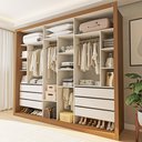 Ver imagem 1 de Closet Casal sem Portas 6 Gavetas Itália