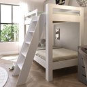 Ver imagem 5 de Beliche Infantil/Juvenil com Escada e Proteção Lateral Star Light Casatema MadeiraOriginals