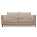 Ver imagem 3 de Sofá Living 2 Lugares 1,90m Vega Linho Pés Castanho - Pallazio Cor:Areia