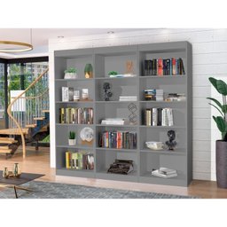 Estante para Livros Multiuso 178cmx153cm Larissa - 1
