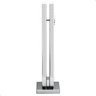 Kit 10 Torre Guarda Corpo Pinça para Vidro 30cm Inox Fs - 7