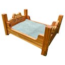 Ver imagem 1 de Cama para Gato de Madeira Nobre com Colchão