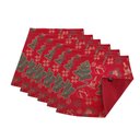 Ver imagem 1 de Jogo Americano Luxo Arvore de Natal Dupla face 6 UN