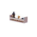 Ver imagem 2 de Prateleira Porta Brinquedo Rosa 70 X 12cm Suporte Invisivel