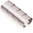 Ver imagem 2 de Porta Guardanapo Kit 4 peças Metal PG1049 - Rafimex Prateado