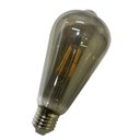 Ver imagem 4 de Lampada Led Multi Filamento Fume Vintage 30w Kit 4 Uni Decoraçao Iluminaçao Sala Quarto Varanda Casa