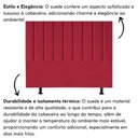 Ver imagem 6 de Cabeceira Estofada Cama Casal Queen Size 160 Cm Maria Suede Vermelho