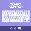 Ver imagem 3 de Teclado sem Fio Bluetooth Recarregável com Mouse - Roxo