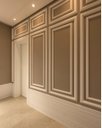 Ver imagem 3 de Rodapé Poliestireno 07cm Frisado Slim Branco 51907 Arquitech 2 M