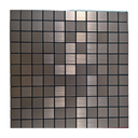 Ver imagem 1 de Pastilha Aluminio Adesiva Decoração Banheiro Cozinha Marrom
