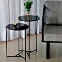 Ver imagem 1 de Mesa Lateral de Apoio Áquila - Preta
