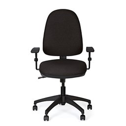 Cadeira de Escritório Marelli Active 705 Preta com Estrutura Preta - 2