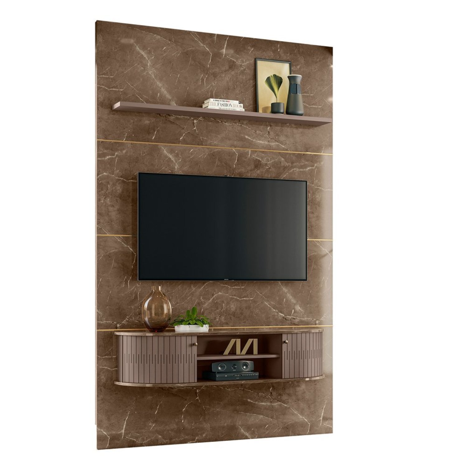 Estante Home Suspenso até 65 Polegadas Monte Carlo - 2