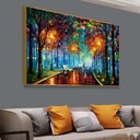 Ver imagem 3 de Quadro Decorativo Paisagem:60x40 cm/BRANCA