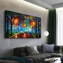 Ver imagem 1 de Quadro Decorativo Paisagem:60x40 cm/BRANCA