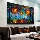 Ver imagem 4 de Quadro Decorativo Paisagem:60x40 cm/BRANCA