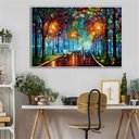 Ver imagem 2 de Quadro Decorativo Paisagem:60x40 cm/BRANCA