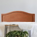 Ver imagem 1 de Cabeceira King Estofada para Cama Box Curva Luxo com Tachas 193x60cm