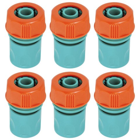 Engate Rápido Para Mangueira De 3/4" e 5/8" Polegada | Tramontina | Kit 06 Un