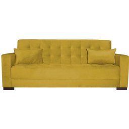 Sofá Cama 3 Lugares Suede Ipanema - 4