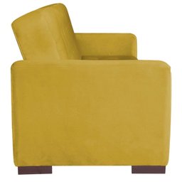 Sofá Cama 3 Lugares Suede Ipanema - 6
