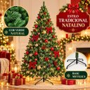 Ver imagem 4 de Árvore de Natal Canadá 180cm Verde 720 Pontas com Base Metálica