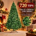 Ver imagem 3 de Árvore de Natal Canadá 180cm Verde 720 Pontas com Base Metálica