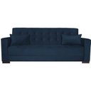 Ver imagem 4 de Sofá Cama 3 Lugares Suede Ipanema