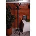 Ver imagem 2 de Dais Mancebo Cabideiro Chão Organizador Bolsa Casaco Roupa Preto