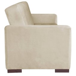 Sofá Cama 3 Lugares Suede Ipanema - 6