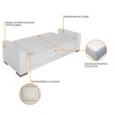 Ver imagem 7 de Sofá Cama 3 Lugares Suede Ipanema