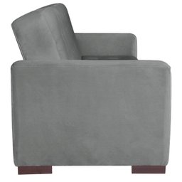 Sofá Cama 3 Lugares Suede Ipanema - 6
