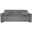 Ver imagem 4 de Sofá Cama 3 Lugares Suede Ipanema