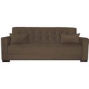 Ver imagem 4 de Sofá Cama 3 Lugares Suede Ipanema
