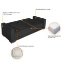 Ver imagem 7 de Sofá Cama 3 Lugares Suede Ipanema