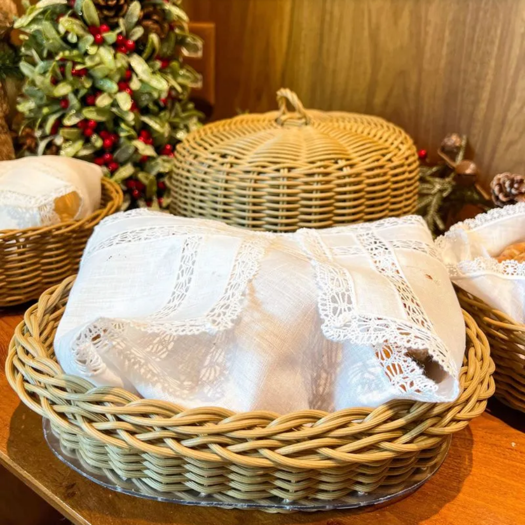 Cesta Oval Caramelo 25 Cm X 17 Cm X 6 Cm - 2
