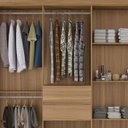 Ver imagem 6 de Guarda Roupa Casal 8 Portas com Espelho 82060el Amendola Touch Demobile