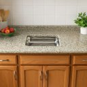 Ver imagem 2 de Pia Cozinha Granito Arabesco 150cm Cuba Inox N2 Rasa Simples: Arabesco