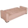 Sofá Cama 3 Lugares Suede Ipanema - 5
