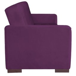 Sofá Cama 3 Lugares Suede Ipanema - 6