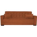 Ver imagem 4 de Sofá Cama 3 Lugares Suede Ipanema