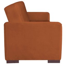 Sofá Cama 3 Lugares Suede Ipanema - 6