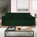 Ver imagem 1 de Sofá Cama 3 Lugares Suede Ipanema