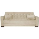 Ver imagem 4 de Sofá Cama 3 Lugares Linho Ipanema